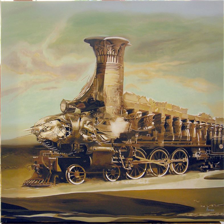 Ovidiu Avram, tablou Orient Express